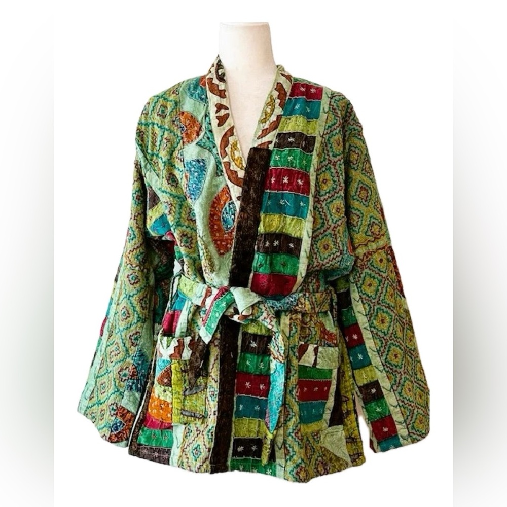 Patchwork Multicolor Women's Jacket - image 1
